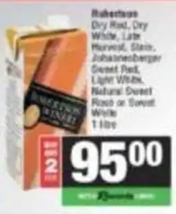 SuperSpar Buckler's Wine offer