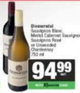 SuperSpar Dismantled Sauvignon Blanc, Merlot Cabernet Sauvignon, Sauvignon Rosé or Unwooded Chardonnay offer