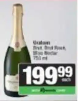 SuperSpar Graham Brut, Dry Rose, Blanc de Blancs offer