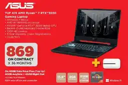 HiFi Corp ASUS TUF A15 AMD Ryzen 7 RTX 3050 Gaming Laptop offer