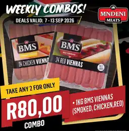 Bluff Meat Supply BMS Viennas offer