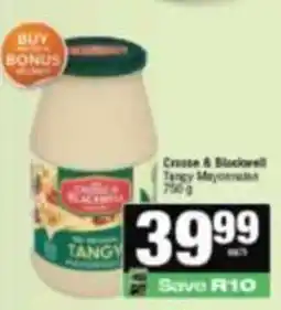 Spar Crosse & Blackwell Tangy Mayonnaise offer