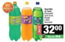 Spar Sparletta or Twist Flavoured Soft Drink Range Assorted offer