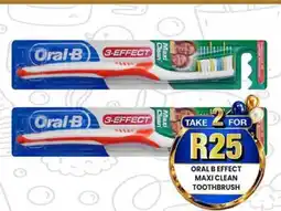 Take 'n Pay Oral B Effect Maxi Clean Toothbrush offer