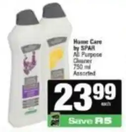 Spar Home Care by SPAR All Purpose Cleaner Assorted offer