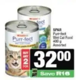 Spar Purr-fect Wet Cat Food Assorted offer