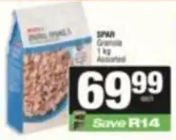 SuperSpar SPAR Granola Assorted offer