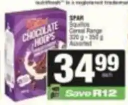 SuperSpar Squirlies Chocolate Hoops Assorted offer