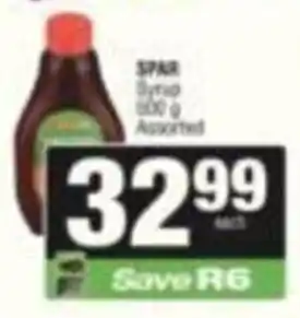 SPAR Syrup Assorted