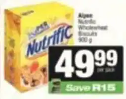 SuperSpar Nutrific Wholewheat Biscuits offer