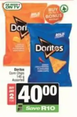 KwikSpar Doritos Corn Chips Assorted offer