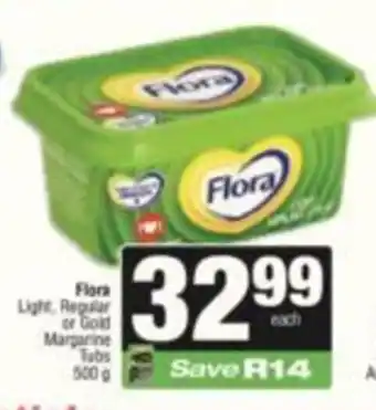 Flora Light, Regular or Gold Margarine Tabs