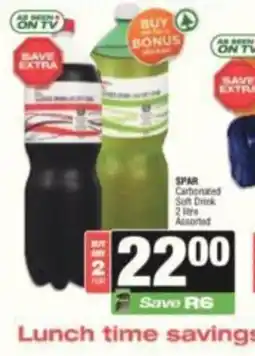 KwikSpar SPAR Carbonated Soft Drink Assorted offer