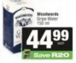 SuperSpar Woodwards Gripe Water offer