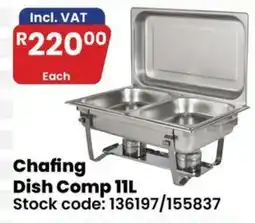 Africa Cash and Carry Chafing Dish Comp 11L offer