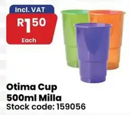 Africa Cash and Carry Otima Cup 500ml Milla offer