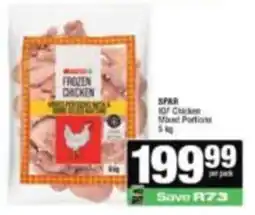 Spar SPAR IQF Chicken Mixed Portions offer