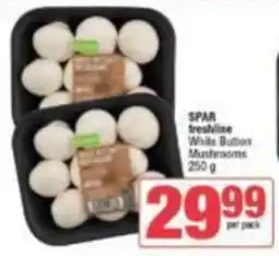 Spar SPAR freshline White Button Mushrooms offer