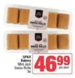 Spar SPAR Bakery Mini Jam Swiss Rolls offer