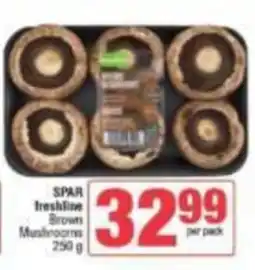 Spar SPAR Freshline Brown Mushrooms offer