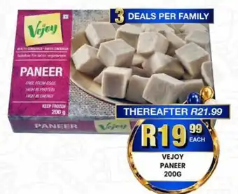 Take 'n Pay Vejoy Paneer offer