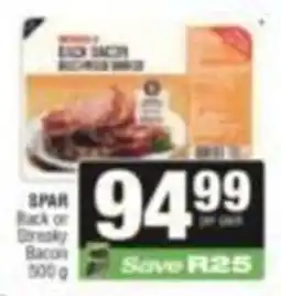 SuperSpar SPAR Back or Brekky Bacon offer