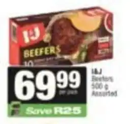SuperSpar I&J Beefers Assorted offer