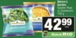 SuperSpar Nature's Garden Garden Peas offer