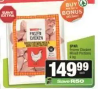 SPAR Frozen Chicken Mixed Portions