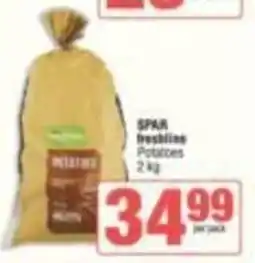 SuperSpar SPAR freshline Potatoes offer