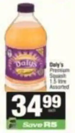 SuperSpar Dalys Premium Squash Assorted offer
