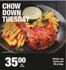 KwikSpar Chicken Leg Quarter and 100 g Chips offer