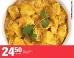 Spar Chicken Curry and Rice offer
