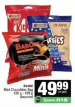 Spar Nestlé Mini Chocolates Bag Assorted offer