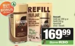 SuperSpar Nescafe Gold Refill offer