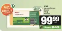 SuperSpar SPAR Vacuum Packed Cheese Assorted offer