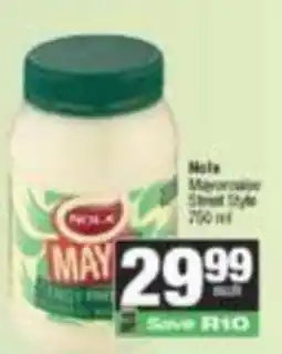 SuperSpar Nola Mayonnaise Street Style offer