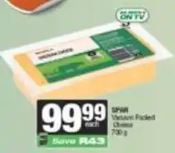 SuperSpar SPAR Vacuum Packed Cheese offer