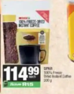 SuperSpar SPAR 100% Freeze Dried Instant Coffee offer