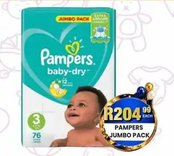 Take 'n Pay Pampers baby-dry offer