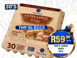 Take 'n Pay TNP XL EGGS offer