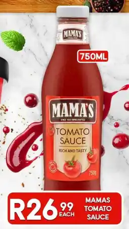Take 'n Pay MAMA'S TOMATO SAUCE offer