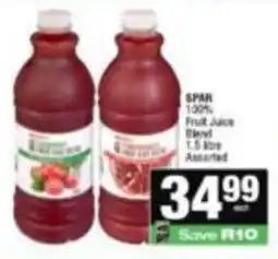 Spar SPAR 100% Fruit Juice Blend Assorted offer