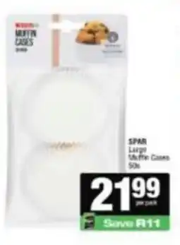 Spar SPAR Large Muffin Cases offer