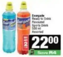 Spar Energade Ready to Drink Flavoured Sports Drink Assorted offer