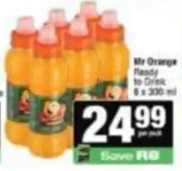 Spar Mr Orange Ready to Drink offer