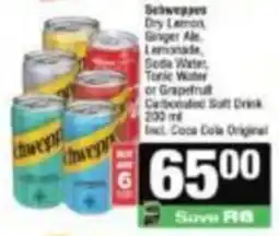Spar Schweppes Carbonated Soft Drink offer