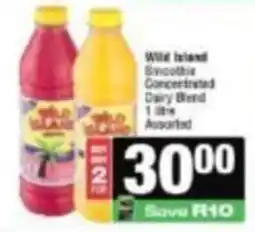 Spar Wild Island Smoothie Concentrated Dairy Blend Assorted offer
