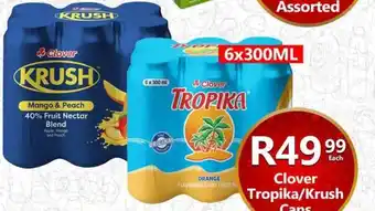 Take 'n Pay Clover Tropika/Krush Assorted offer