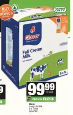 KwikSpar Clover Full Cream Milk offer